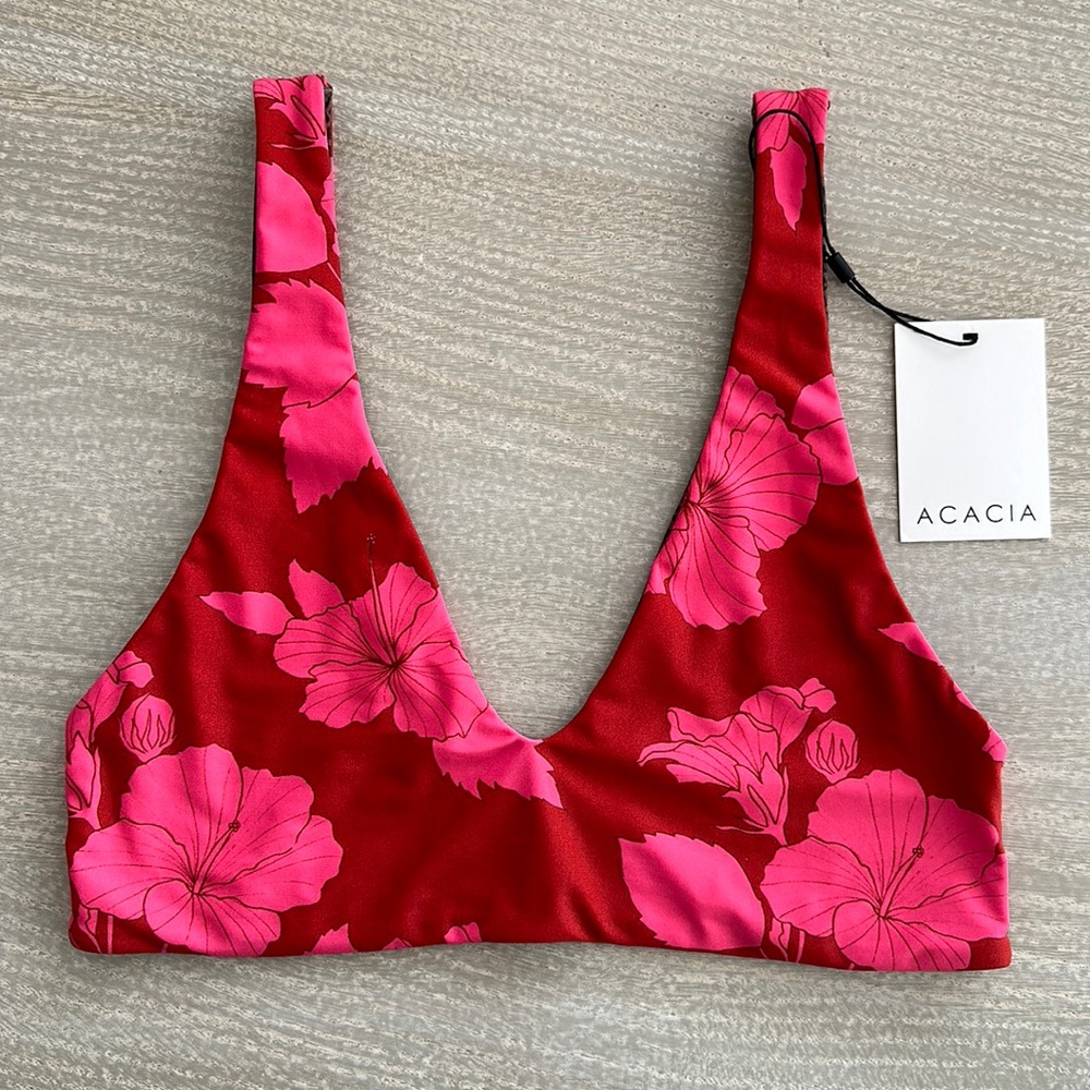 Acacia Swimwear Maggie Bikini Top in Ahunui